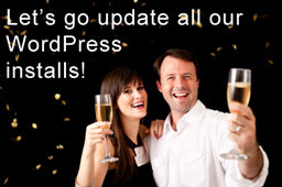 Happy New Year from WordPress image
